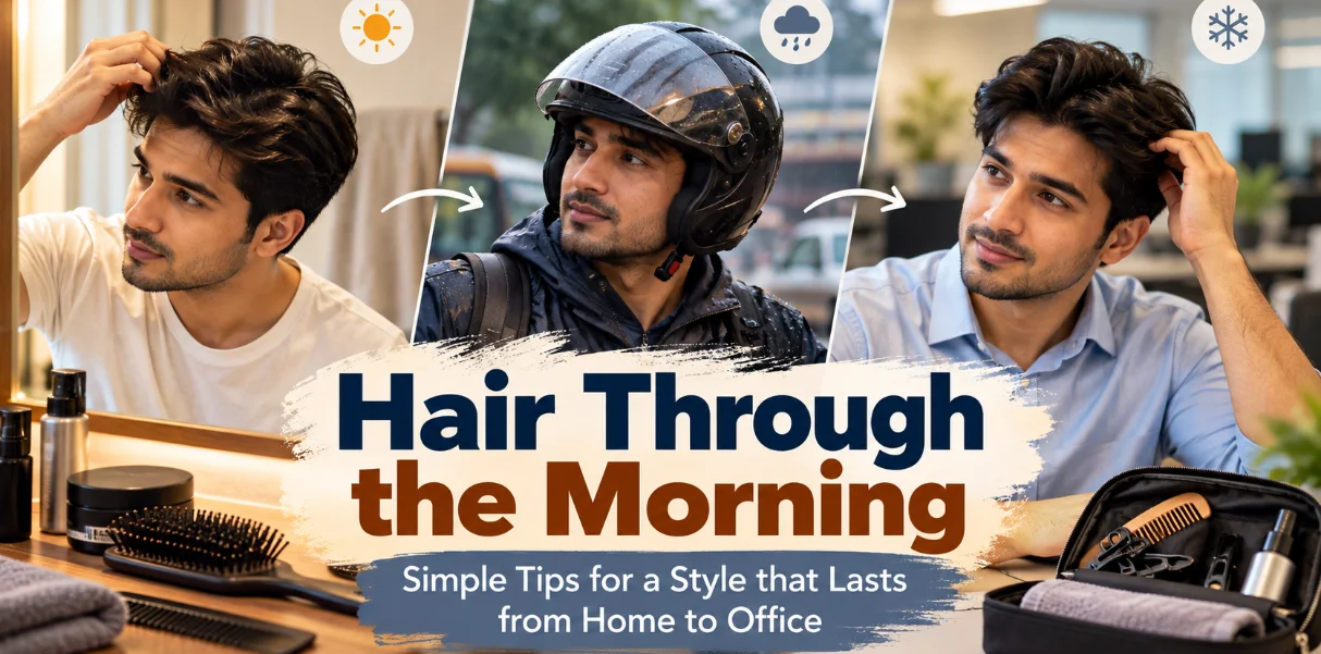 A Hair Routine for Humid Commutes and Air Conditioned Offices