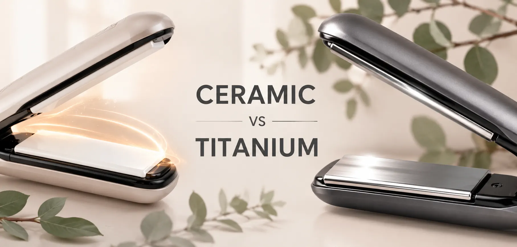 Ceramic vs. Titanium Plates: Which Hair Straightener Causes Less Damage?