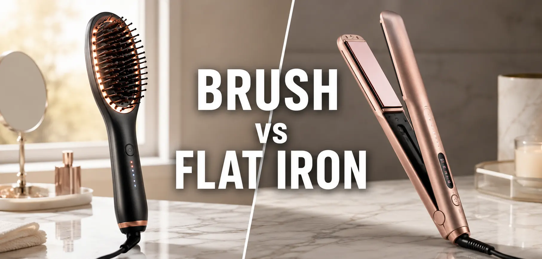 Hair Straightening Brush vs. Flat Iron: Which is Best for Daily Styling?