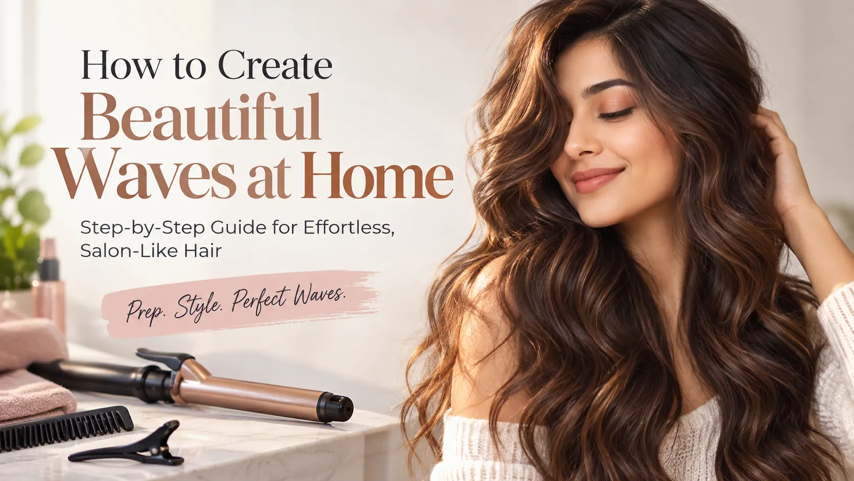 Mastering the Art of Waves: Step-by-Step Tutorials for S-Waves, Mermaid Curls, and Undone Beach Texture