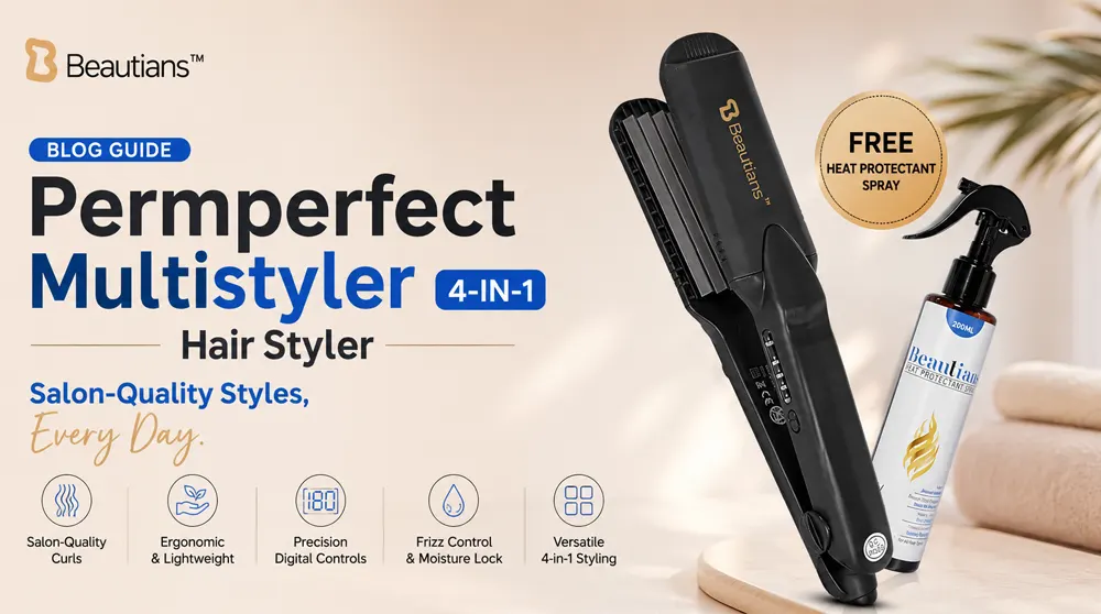 Permperfect Multistyler 4-in-1 Hair Styler: The Smart Way to Create Salon Hairstyles at Home